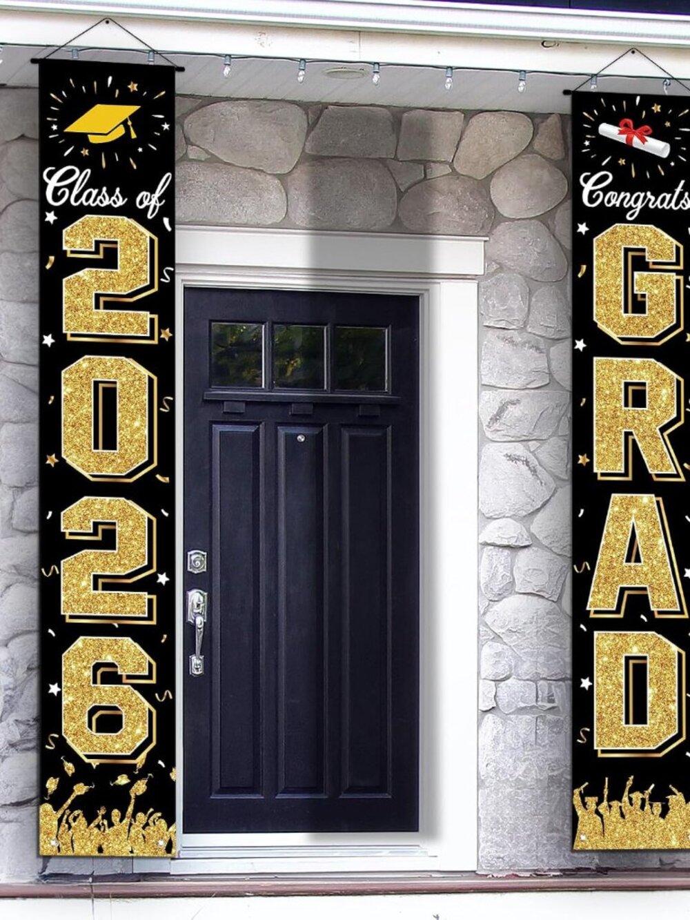 2026 Graduation Decorations, Graduation Banner Class of 2026, Hanging Congratula